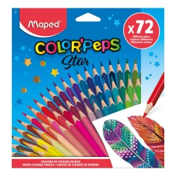 KREDKI MAPED COLORPEPS TRÓJKĄTNE 72 SZT