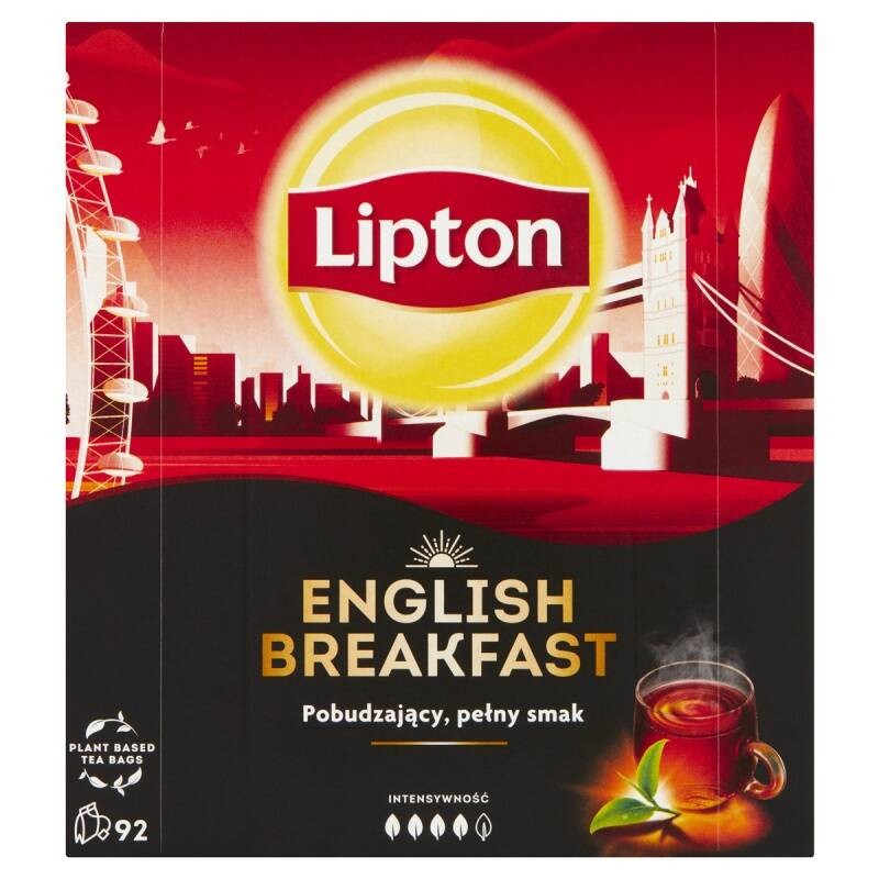 HERBATA CZARNA LIPTON ENGLISH BREAKFAST 92 TOREBKI