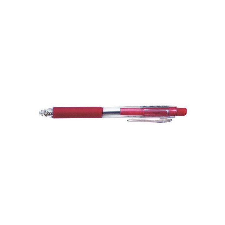DŁUGOPIS AUTOMATYCZNY PENTEL BK437-B CZERWONY 0.7
