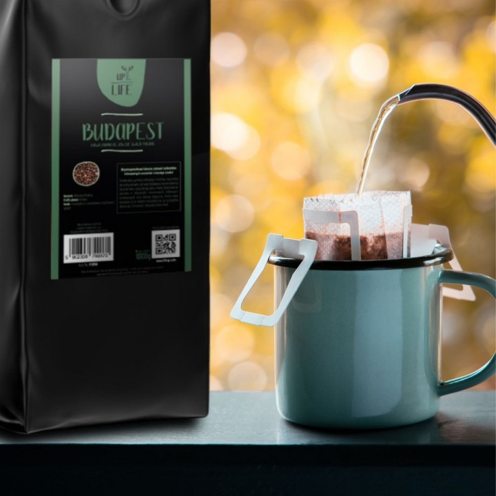 KAWA LIFE UP BUDAPEST ZIARNISTA 1000g