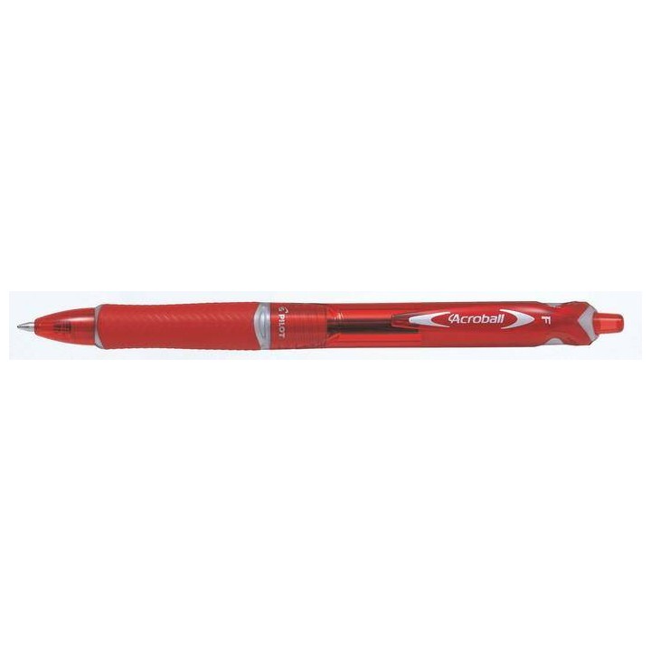 DŁUGOPIS KULKOWY AUTOMATYCZNY PILOT ACROBALL BPAB-15F-R CZERWONY 1.0