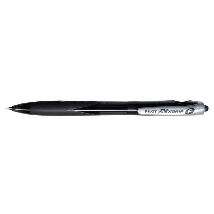 DŁUGOPIS KULKOWY AUTOMATYCZNY PILOT REXGRIP BPRG-10R-F-B CZARNY 0.5