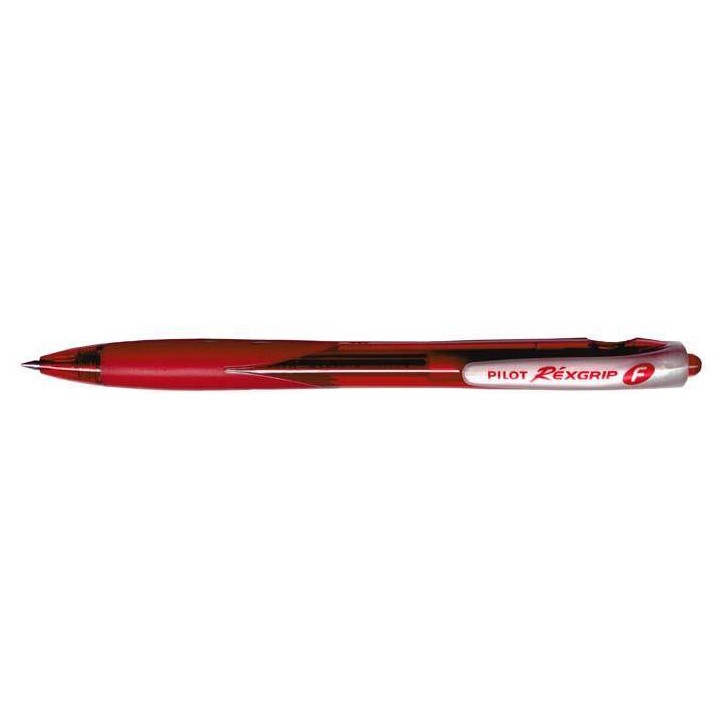 DŁUGOPIS KULKOWY AUTOMATYCZNY PILOT REXGRIP BPRG-10R-F-R CZERWONY 0.5
