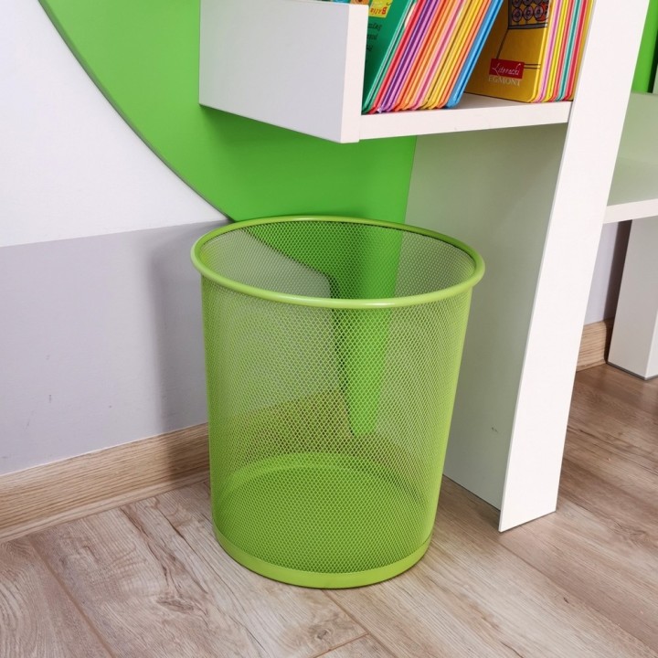 KOSZ LEVIATAN SIATKA LIMONKA 12L