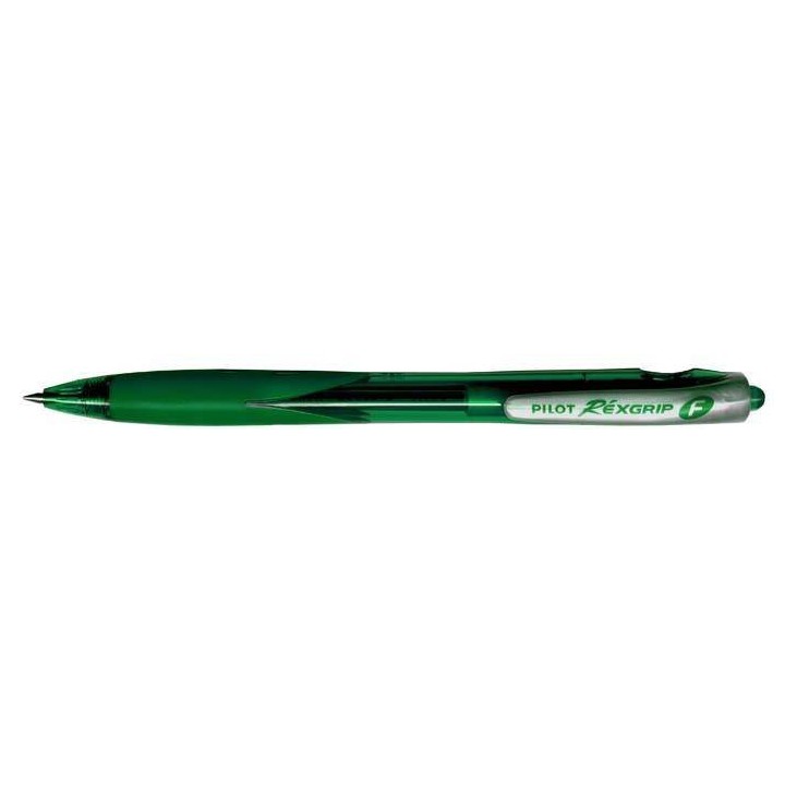DŁUGOPIS KULKOWY AUTOMATYCZNY PILOT REXGRIP BPRG-10R-F-G ZIELONY 0.5