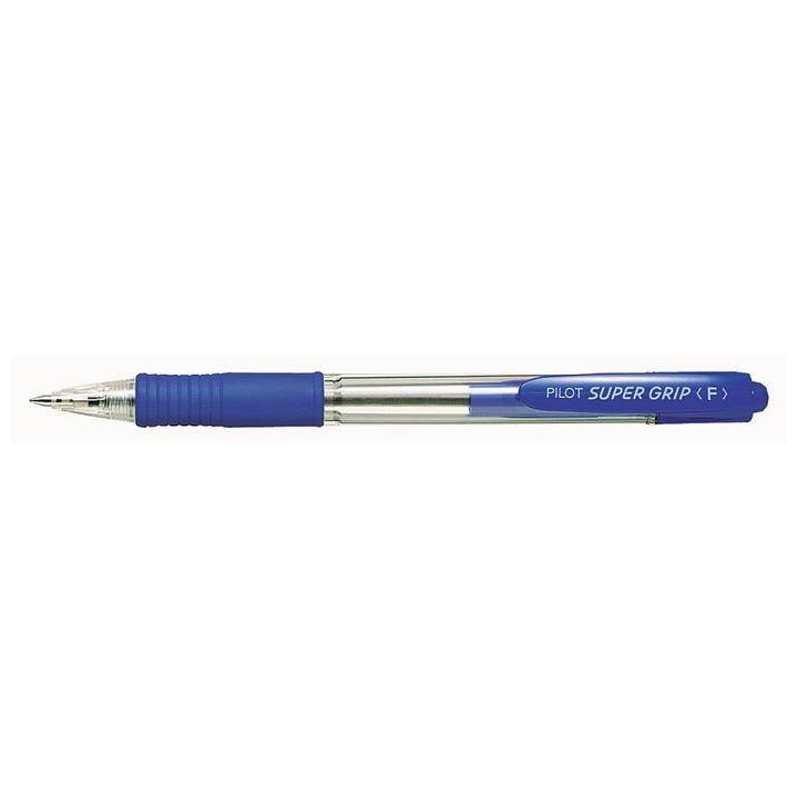 DŁUGOPIS KULKOWY AUTOMATYCZNY PILOT SUPER GRIP BPGP-10R-F-L NIEBIESKI 0.7