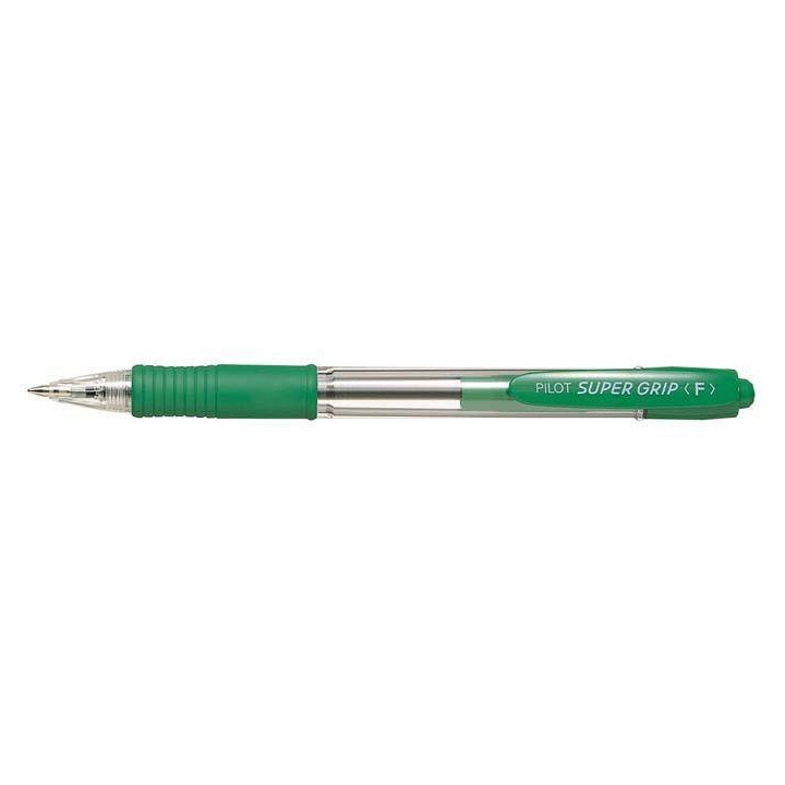 DŁUGOPIS KULKOWY AUTOMATYCZNY PILOT SUPER GRIP BPGP-10R-F-G ZIELONY 0.7