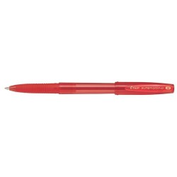 DŁUGOPIS KULKOWY ZE SKUWKĄ PILOT SUPER GRIP G BPS-GG-F-R CZERWONY 0.7