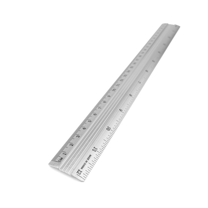 LINIJKA ALUMINIOWA D.RECT 30cm