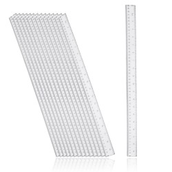 LINIJKA PLASTIKOWA D.RECT 50cm 15szt