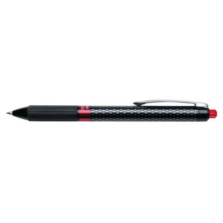 DŁUGOPIS ŻELOWY AUTOMATYCZNY PENTEL K497-B CZERWONY 0.7