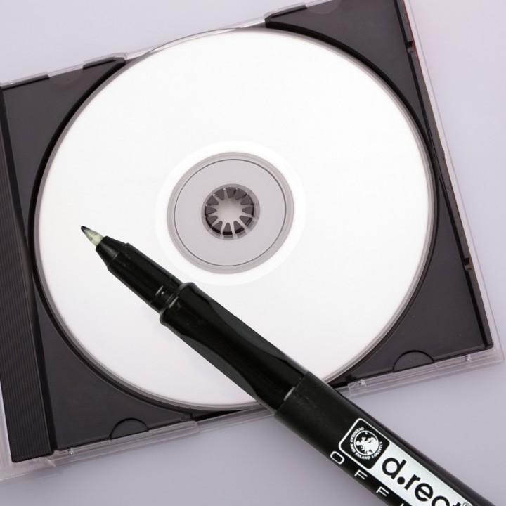 MARKER D.RECT CD 0.7 F CZERWONY 12szt