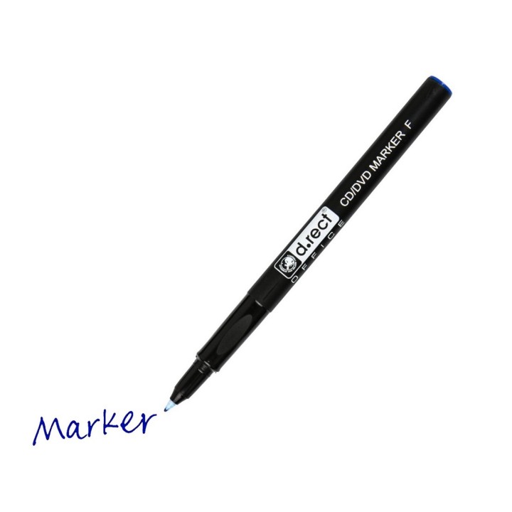 MARKER D.RECT CD 0.7 F NIEBIESKI 12szt