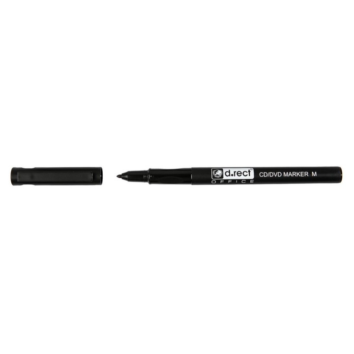 MARKER D.RECT CD 1.0 M CZARNY 12szt