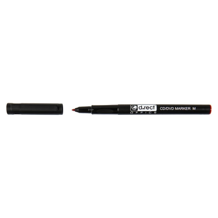 MARKER D.RECT CD 1.0 M CZERWONY 12szt