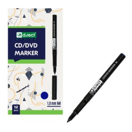 MARKER D.RECT CD 1.0 M NIEBIESKI 12szt