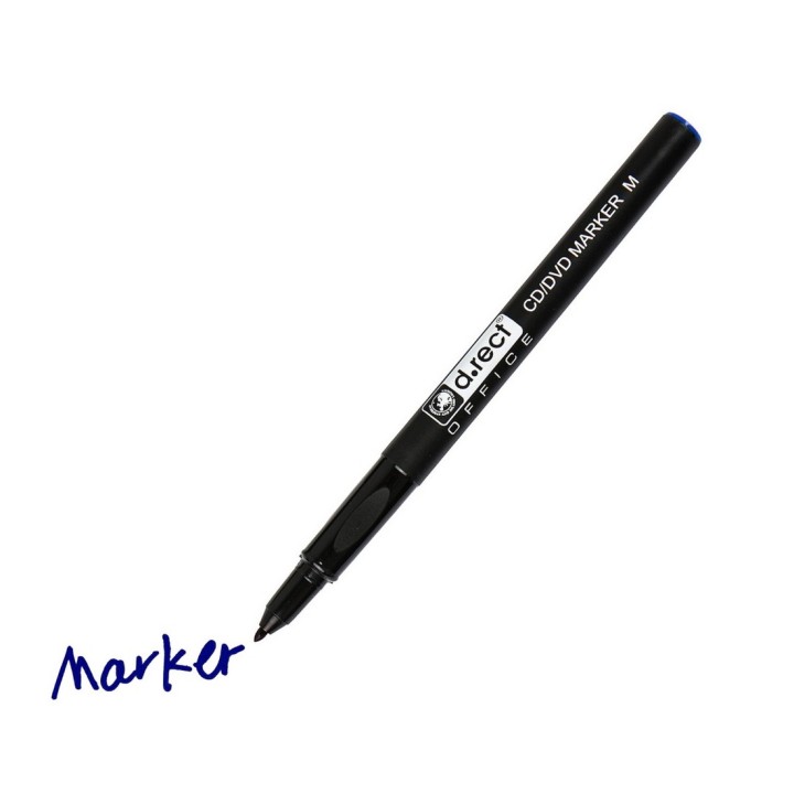 MARKER D.RECT CD 1.0 M NIEBIESKI 12szt