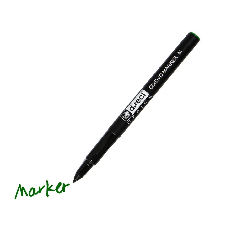 MARKER D.RECT CD 1.0 M ZIELONY 12szt