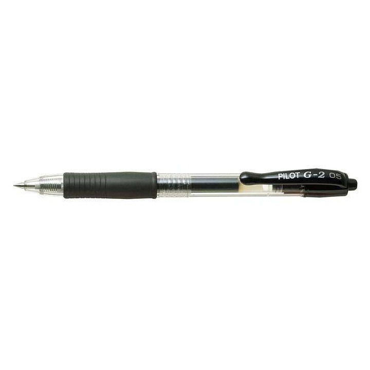 DŁUGOPIS ŻELOWY AUTOMATYCZNY PILOT G2 BL-G2-5-B CZARNY 0.5