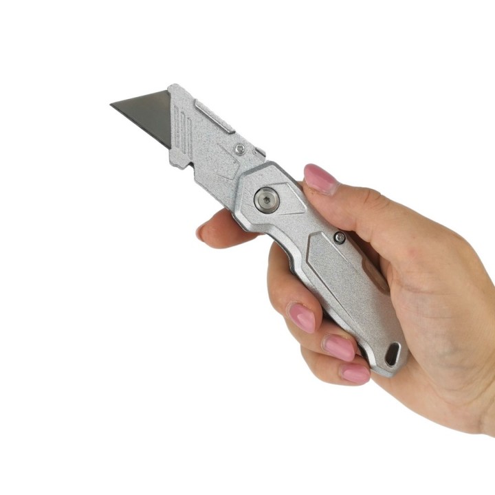 NÓŻ DO WYKŁADZIN SMART SKŁADANY 2090 155mm TRAPEZOWY ALUMINIUM