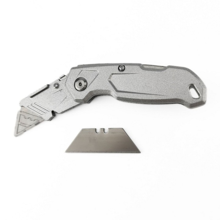 NÓŻ DO WYKŁADZIN SMART SKŁADANY 2090 155mm TRAPEZOWY ALUMINIUM
