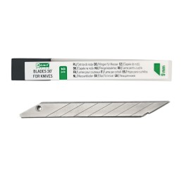 OSTRZA D.RECT MAŁE 9mm precyzyjne 30° 10szt