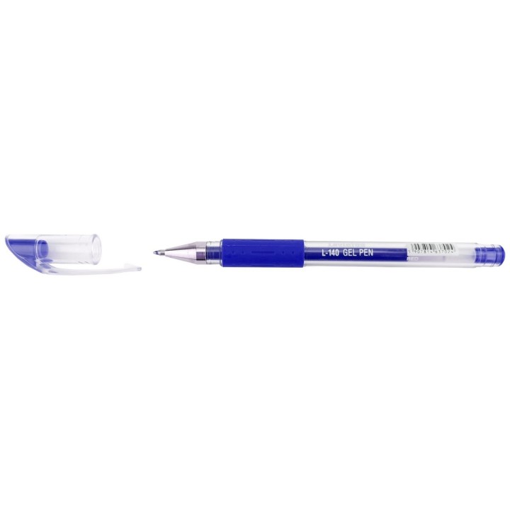 PIÓRO LEVIATAN ŻELOWE L-140 NIEBIESKI 12szt