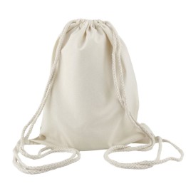 PLECAK BAWEŁNIANY IH 140g 360x440 NATURALNY