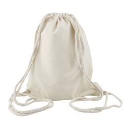PLECAK BAWEŁNIANY IH 140g 360x440 NATURALNY