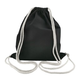 PLECAK BAWEŁNIANY IH 250g 360x440 CZARNY