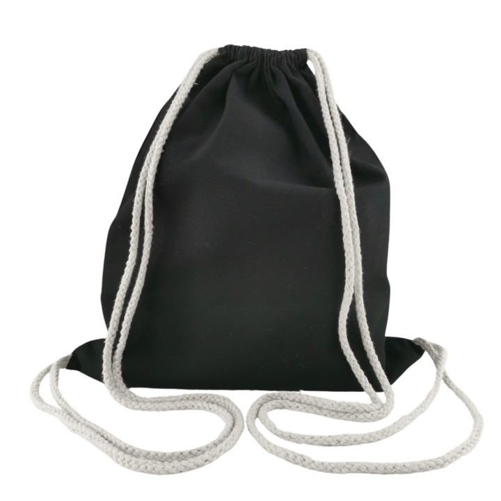 PLECAK BAWEŁNIANY IH 250g 360x440 CZARNY