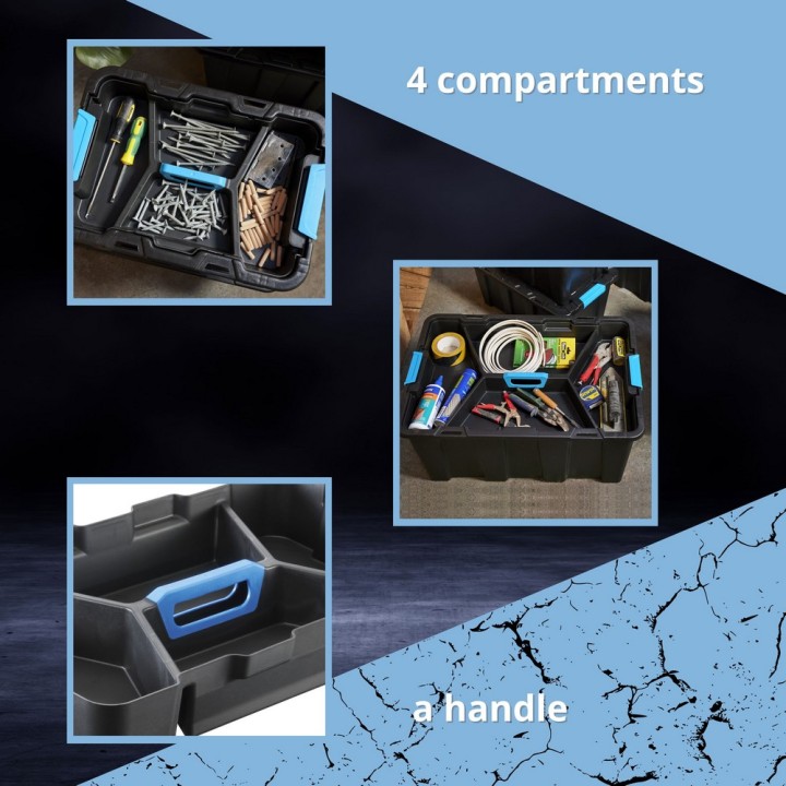 POJEMNIK IH TECHBOX HD SET 2x55L + INSERT