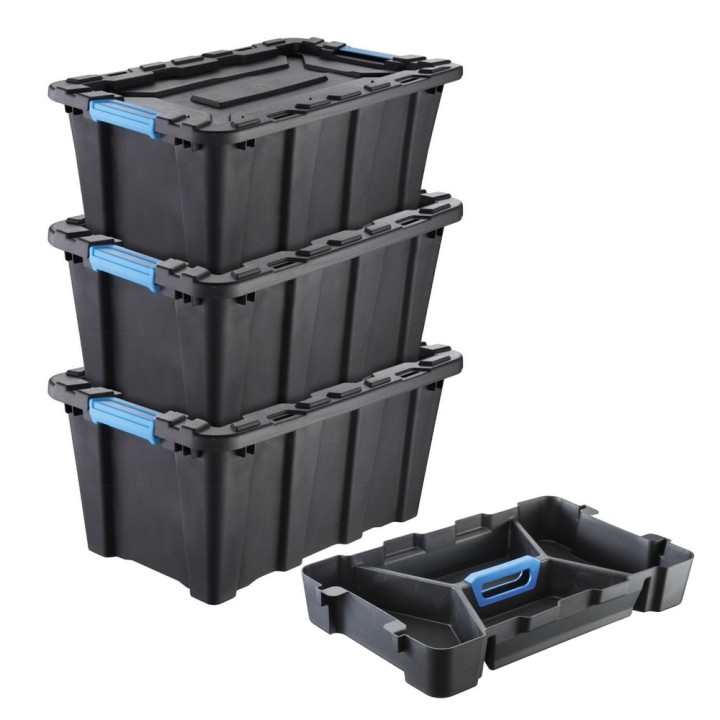 POJEMNIK IH TECHBOX HD SET 3x40L + INSERT