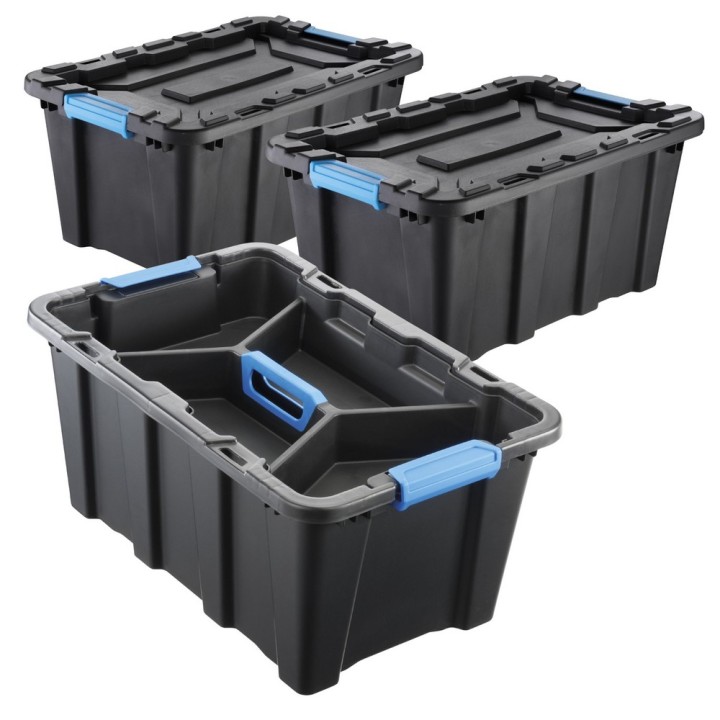 POJEMNIK IH TECHBOX HD SET 3x40L + INSERT