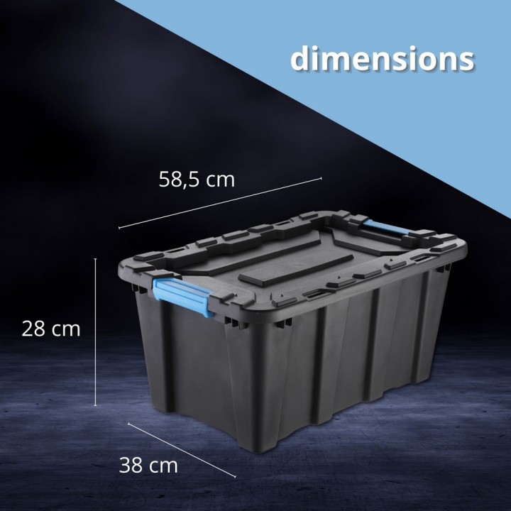POJEMNIKI IH TECHBOX 40L HD SET 5