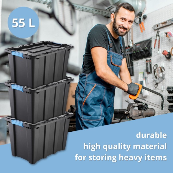 POJEMNIKI IH TECHBOX 55L HD SET 3