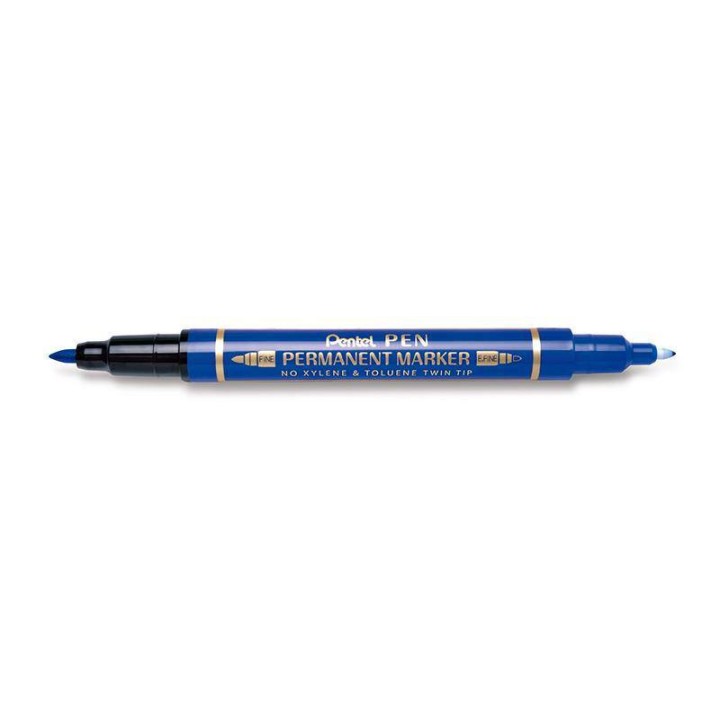 FOLIOPIS DWUSTRONNY PENTEL N75W-C NIEBIESKI 0.3/0.6