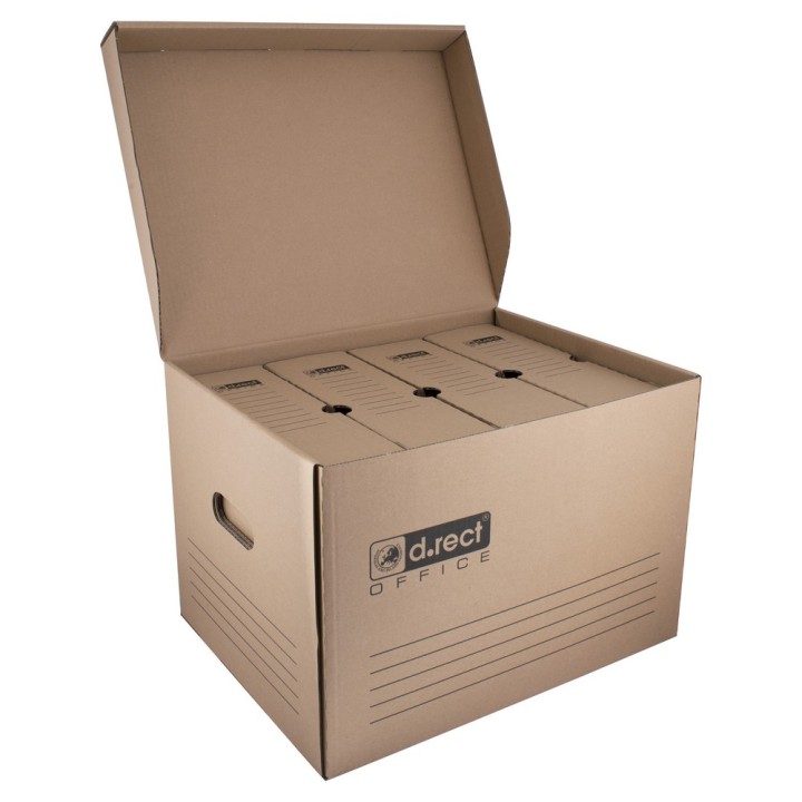 PUDŁO ARCHIWIZACYJNE ZESTAW ZIP D.RECT 1110 MAXI SEGR./100 mm 6PACK