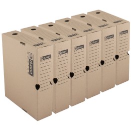 PUDŁO ARCHIWIZACYJNE ZESTAW ZIP D.RECT 1180 MAXI SEGR./80 mm 6PACK