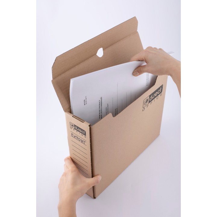 PUDŁO ARCHIWIZACYJNE ZESTAW ZIP D.RECT 1180 MAXI SEGR./80 mm 6PACK