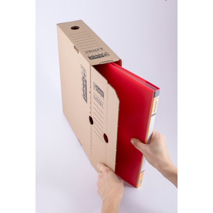 PUDŁO ARCHIWIZACYJNE ZESTAW ZIP D.RECT 1180 MAXI SEGR./80 mm 6PACK