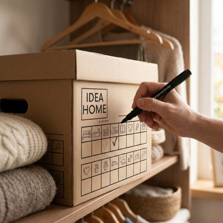 PUDŁO DO PRZECHOWYWANIA ZESTAW LOFT IH 12PACK