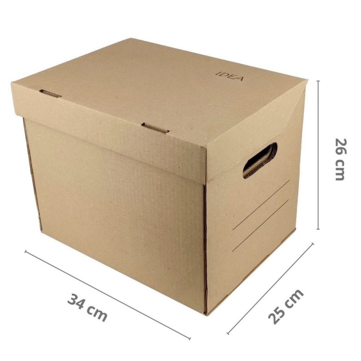 PUDŁO DO PRZECHOWYWANIA ZESTAW LOFT IH IDEA A4 12PACK