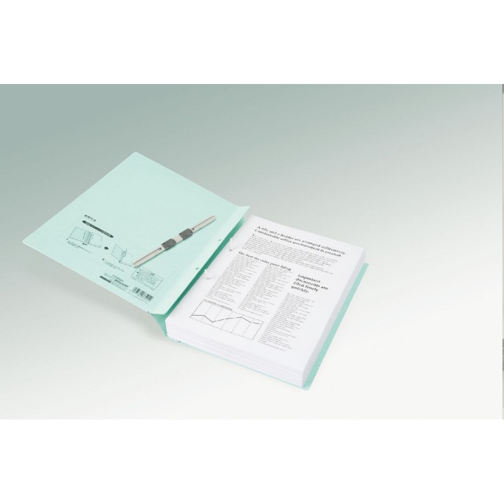 SEGREGATOR ZERO MAX BASIC A4 ZIELONY PASTEL 10szt