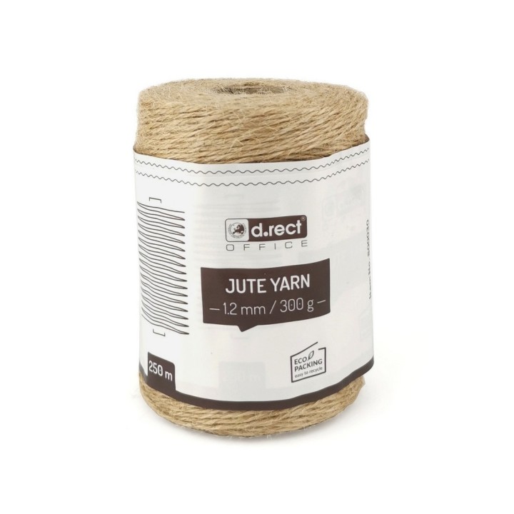 SZNUREK JUTOWY 1.2mm 250m NA SZPULI 300g
