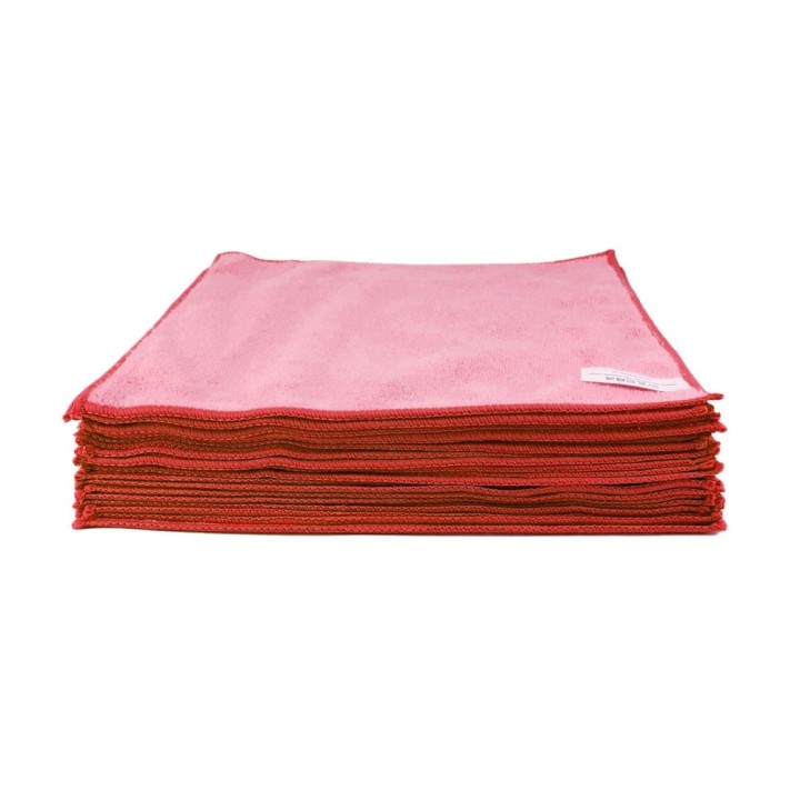 ŚCIERECZKI Z MIKROFIBRY IH 30x30cm 24szt CZERWONA PIZZA BOX