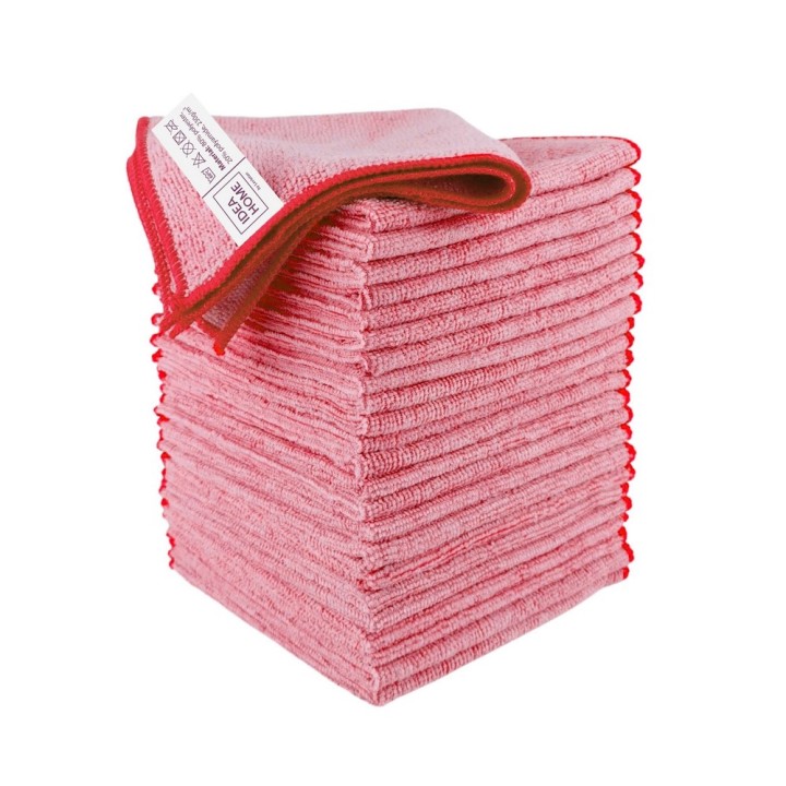 ŚCIERECZKI Z MIKROFIBRY IH 30x30cm 24szt CZERWONA PIZZA BOX