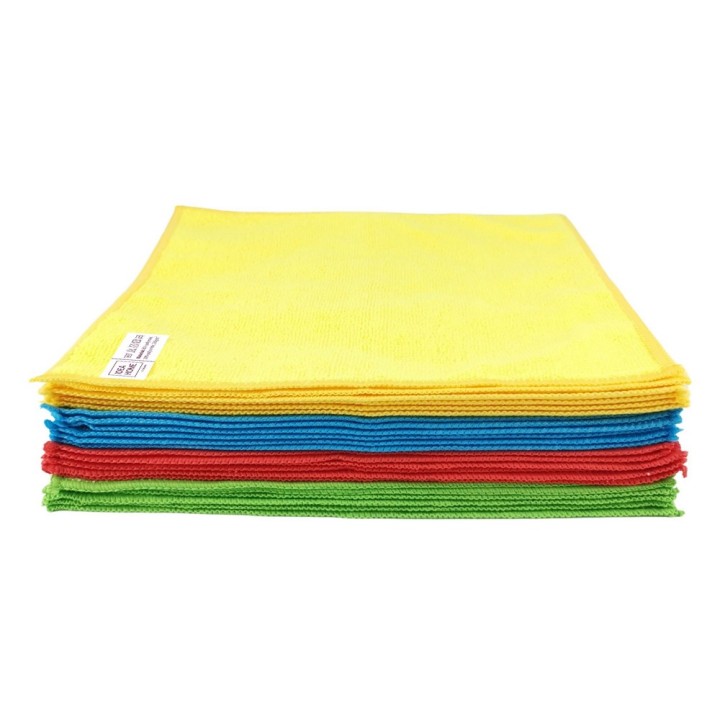 ŚCIERECZKI Z MIKROFIBRY IH 30x30cm 24szt MIX KOLOR PIZZA BOX