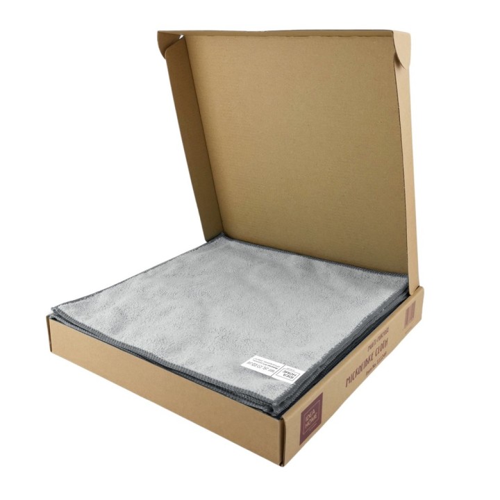 ŚCIERECZKI Z MIKROFIBRY IH 30x30cm 24szt SZARA PIZZA BOX