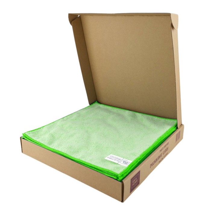 ŚCIERECZKI Z MIKROFIBRY IH 30x30cm 24szt ZIELONA PIZZA BOX